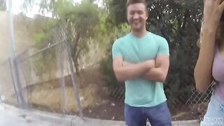 Guys fucked on the camera right on the street