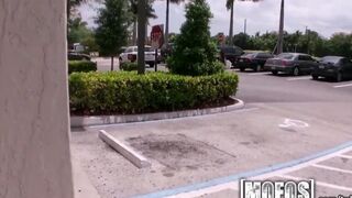 A young guy has sex with an unfamiliar girl he met recently