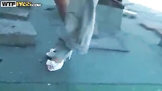 Tourist left his girl in the mountains and fucked Pikaper
