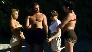 An Asian beauty gets fucked on the tennis court