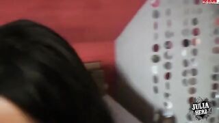 Girl fucks with her beloved in stockings and pantyhose