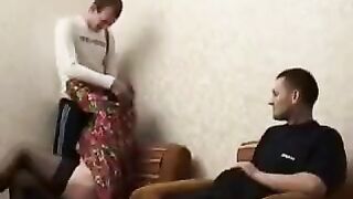 The mother got drunk and had sex with her son and his friend