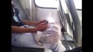 A man showed his impressive cock to a beautiful girl and jerked