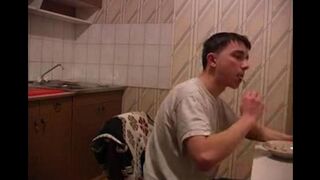 Raped mom in the kitchen, even more exciting than just family affairs