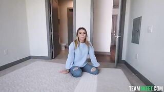 A girl is saying that she has a dream to try something new