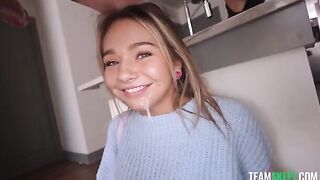 A girl is saying that she has a dream to try something new