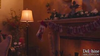 Christmas lost and found passion with a hot blondie