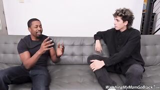 Watching my mom getting black cock in her pussy
