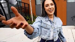 A guy fucked the girl for money and this time she screamed