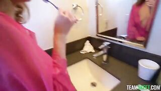 The only way to shut her up is through this method