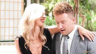 The reunion episode with a hot blondie is on