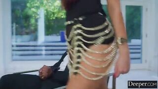 Security checks the room and finds two naked girls