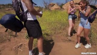 Sex on the hike, a sexual stop for hikers