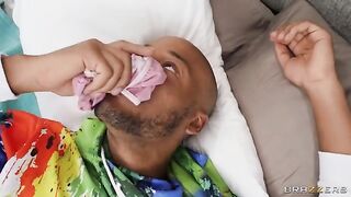 My brother's nerdy GF tried anal sex for the first time. It was intense!
