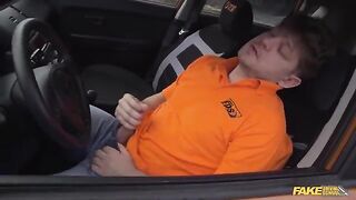Revenge for a rude driver, followed by intense car sex