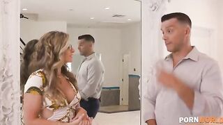 Real estate agent banged busty MILF Cory Chase in anal action