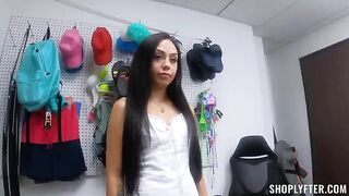 A Thief I know, forced action - Young Brunette