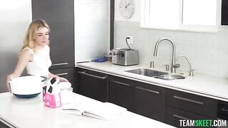 The girl received a cake and had to have sex to get it