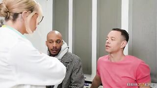 Two girls get fucked by their hot doctor