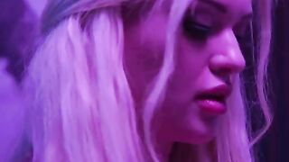 The busty blonde newbie London Laurent gets fucked by a pilot