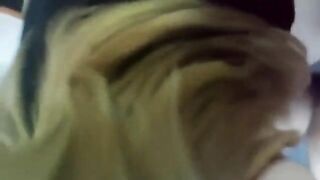 A woman is fucking with her colleague in the classroom