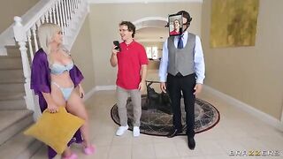 A man watches his wife getting fucked by a stranger