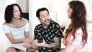 A rich guy fucks his wife with a big cock