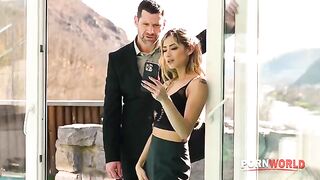 The pool guy was lucky to fuck Veronica Leal in anal