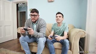 The man came home to a passionate scene with his friend’s wife
