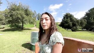 A juicy cunt is full of sperm after a good fuck