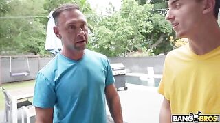 The girl has symptoms of nymphomania and fucks with everyone she sees