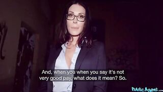 A teacher with glasses fucks a student in a steamy encounter