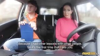 That's how he gave me my license, it was a unique test