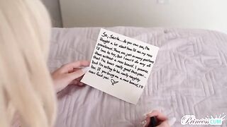 New Year's sexy chick gets a cock in her pussy