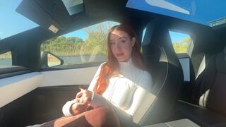 In a cybertruck, I will give you my slutty soul