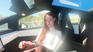 In a cybertruck, I will give you my slutty soul