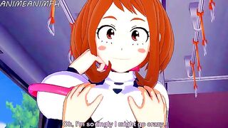My Hero Academia Deku fucks Ochaco Hentai 3D Uncensored