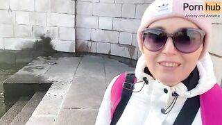 I went for a walk instead of jogging, met a babe at hotel