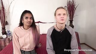 Kama Sutra casting with desperate amateurs, intense and passionate scenes