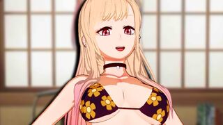 Marin Kitagawa is an anime character from My Dress Up Darling, known for her sensual scenes