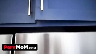 Mischievous stepson can’t control his urges, so his step mom helps
