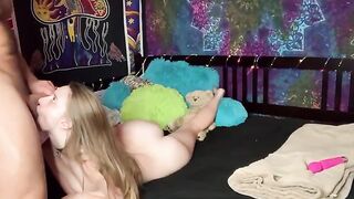 A cute girl got fucked by her teacher in a steamy scene