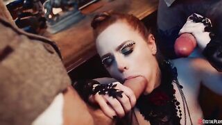 Appetizing girl shouldn't behave like that in front of her boyfriend
