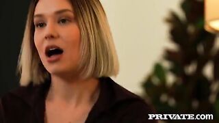 A girl was in a double good mood and had sex