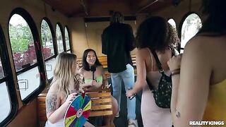 A party without panties is a very naughty one. Young girls are ready to get fucked