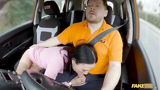 The madam tries to seduce me by touching my cock