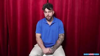A cute girl has sex with a guy and tastes his dick