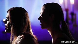 A hot romantic story about a guy and two girls in an intimate encounter