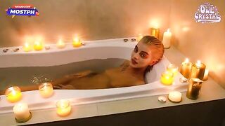 I peeped on my stepsister in the bathroom and things heated up
