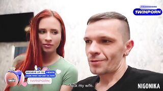 Russian beauties fucked at a wild party